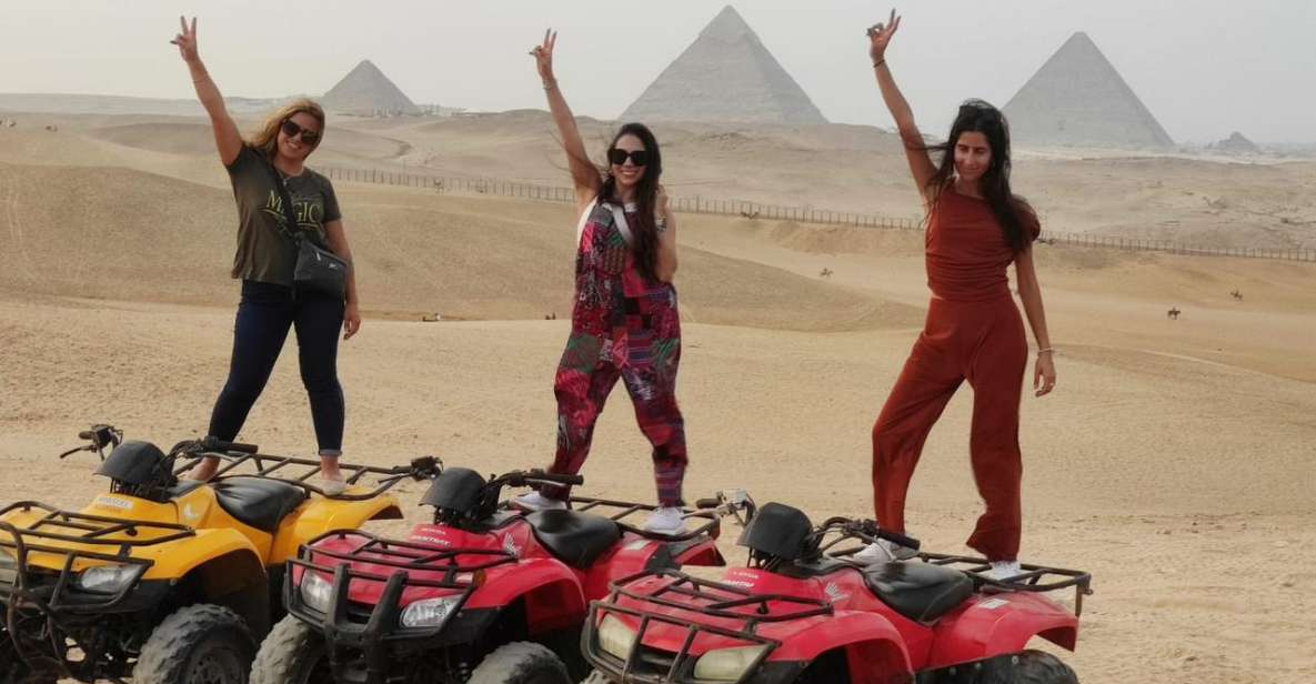 Cairo: Sunset Pyramids Quad Biking Adventure - Good To Know