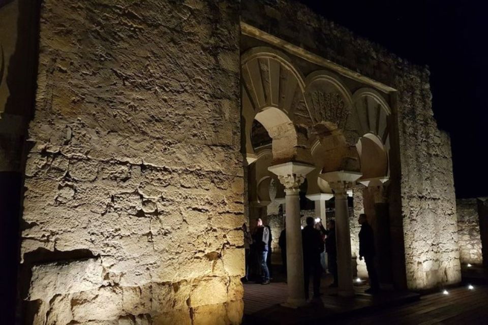 Cordoba: Medina Azahara Night Tour With Ticket - Good To Know