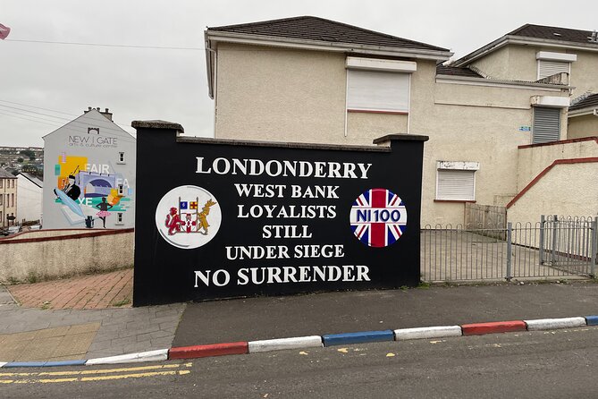 Derry/Londonderry-Street Art and Murals Private Walking Tours - Good To Know
