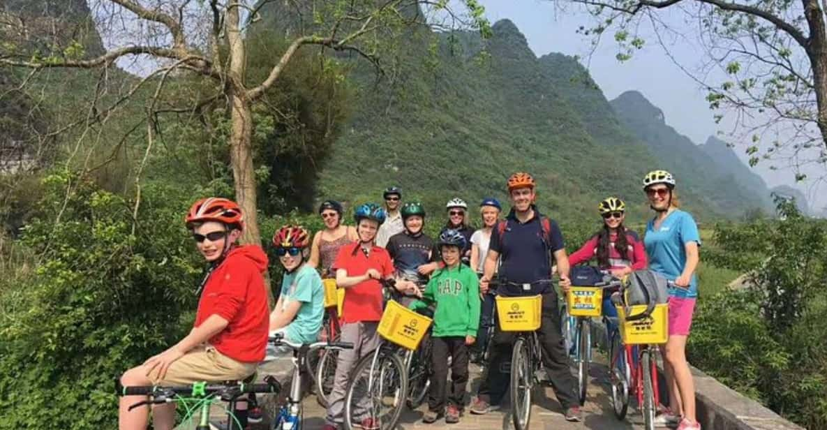 Dingding Yangshuo Country Road Biking Tour &Bamboom Rafting - Itinerary Highlights