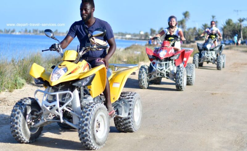 Djerba: 3 Hour Guided Quad Bike Ride With Blue Lagoon - Good To Know