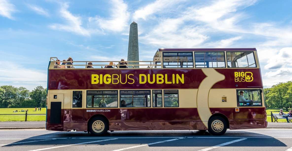 Dublin: Big Bus Hop-On, Hop-Off Tour With Live Guide - Good To Know