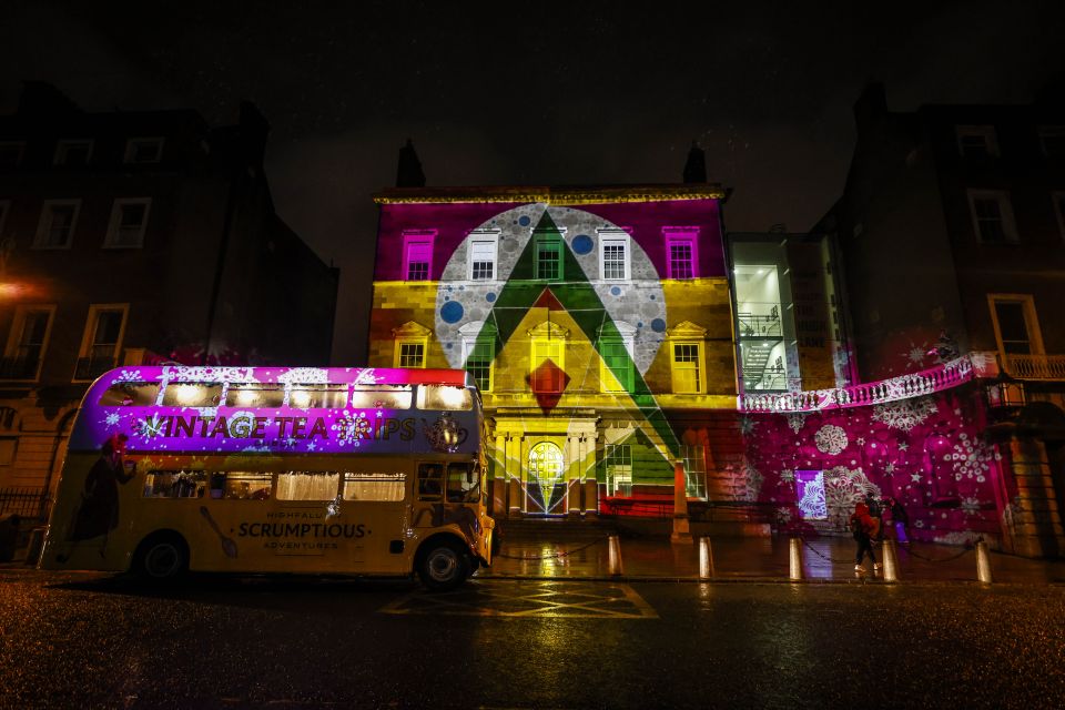 Dublin: Christmas Lights Festive Bus Tour With Afternoon Tea - Good To Know