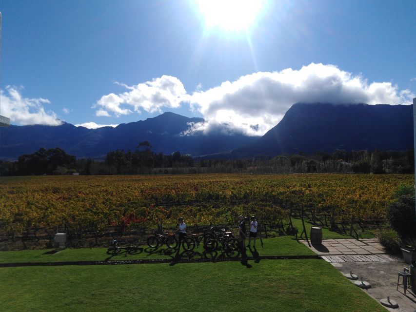 Franschhoek: E-Bike Guided Winery Tour - Good To Know