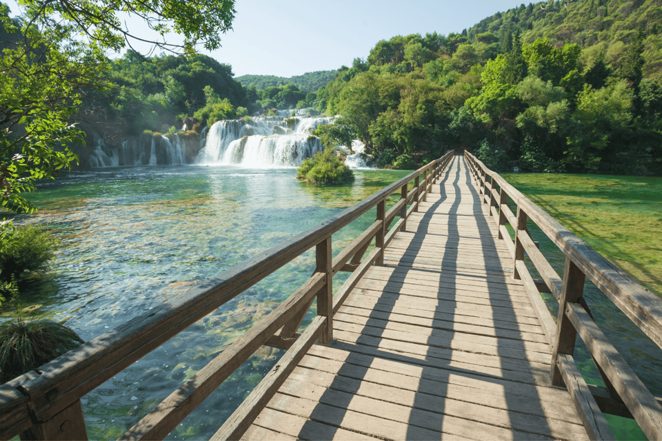 From Split: Krka Waterfalls and Trogir Tour.Up to 7 People - Historic Town of Trogir