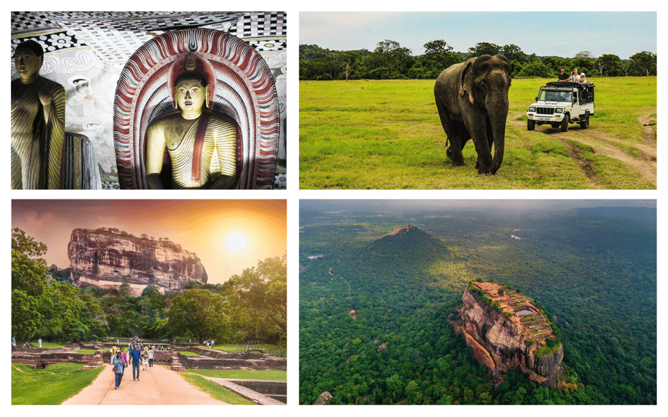 Full Day Dambulla, Sigiriya, Minneriya Safari From Colombo - Tour Overview