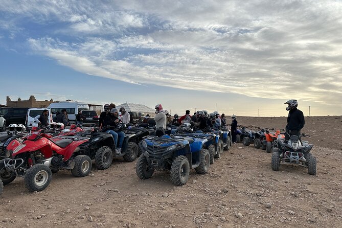 Full Package Agafay Desert, Quad Bike, Camel Ride and Dinner Show - Tour Overview