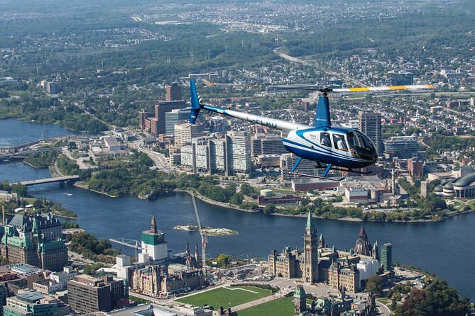 Helicopter Private Tour Over Ottawa 70KM in 20 Min - Good To Know