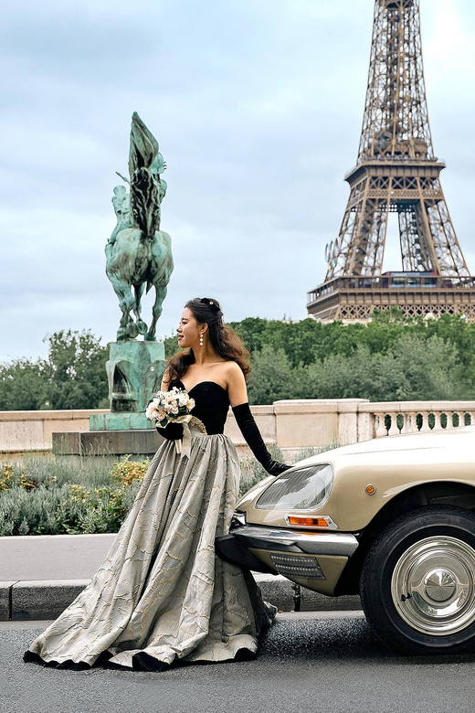 Iconic Paris : Professional Photoshoot & Vintage Car Tour - Key Points