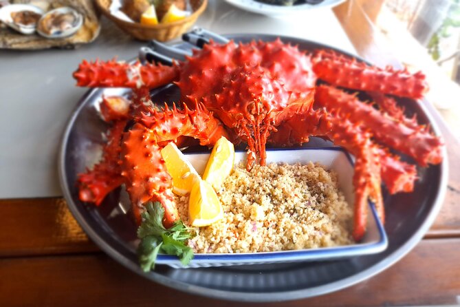 Gastronomic Experience With King Crab and Lunch in Puerto Almanza From Ushuaia - Sample Menu Offerings
