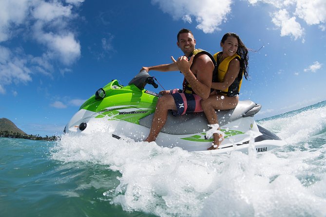 Jet Ski Ride Maunalua Bay. Tandem-2 People Ride-Price per Person - Good To Know