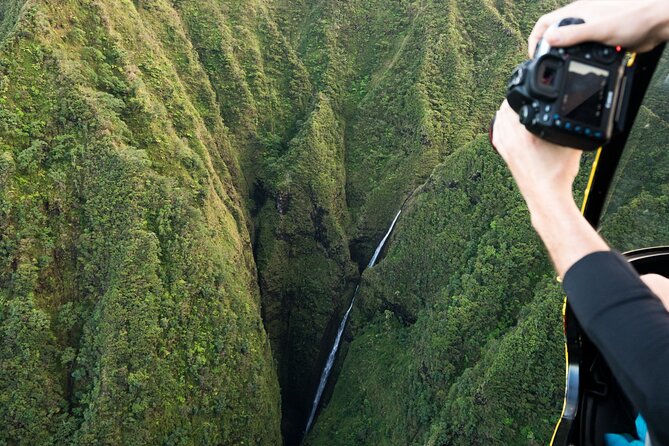 Kauaʻi: Photography Flight: Doors-Off ALL WINDOW SEATS