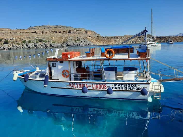 Kolympia: Day Cruise to Lindos With 2 Swimming Stops - Good To Know