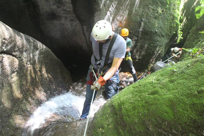 La Fortuna White-Water Rafting, Canyoning, and Tarzan Swing Tour - Tour Overview