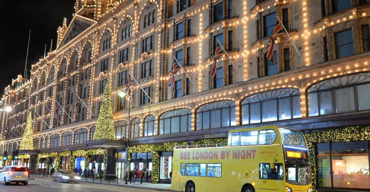 London: Winter Lights Open-Top Bus Tour With Guide - Good To Know