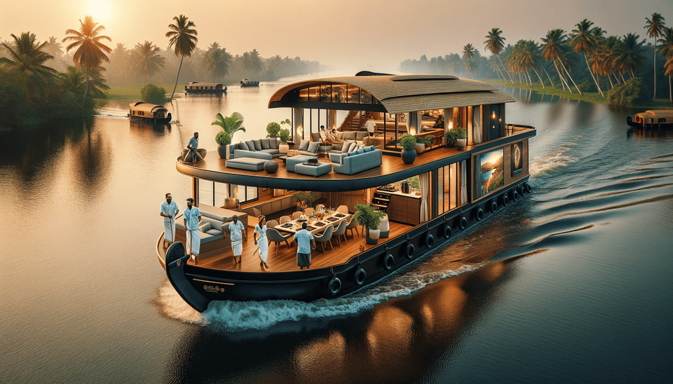 Luxurious, Overnight Alleppey Houseboat Tour (02 Days) - Day 1: Arrival and Houseboat Experience