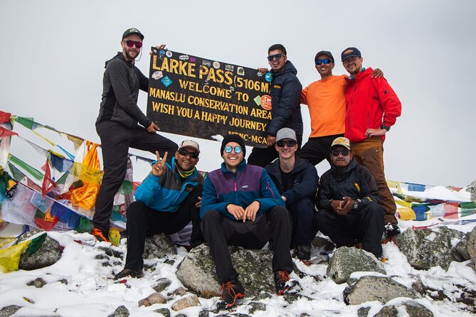 Manaslu Larke Pass Trekking - Detailed Itinerary
