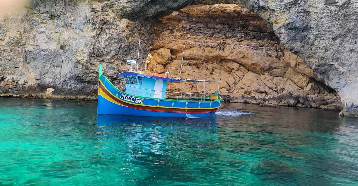 Mellieha: Comino, Blue Lagoon, Crystal Lagoon and Cave Tour - Itinerary Highlights