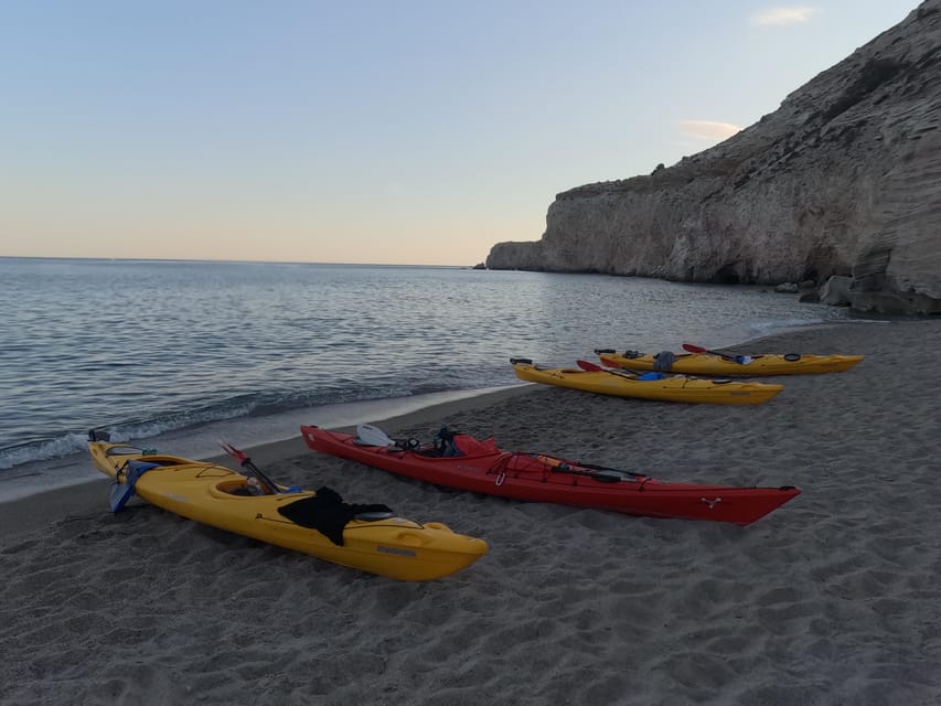 Milos: Romantic Semi Private Sunset Kayaking Tours - Good To Know