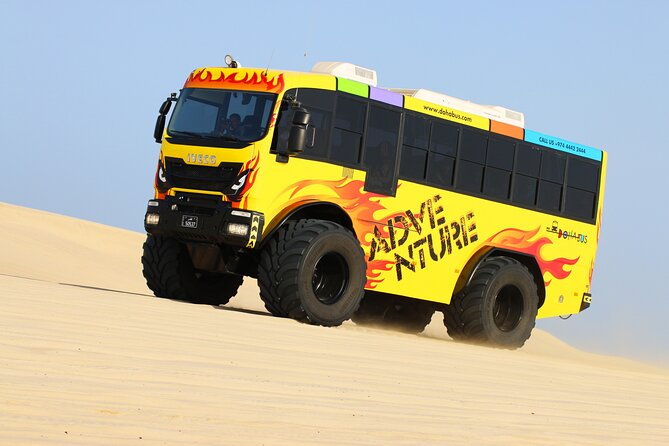 Monster Bus Desert Adventure: Dune Bashing and Sandboarding - Good To Know