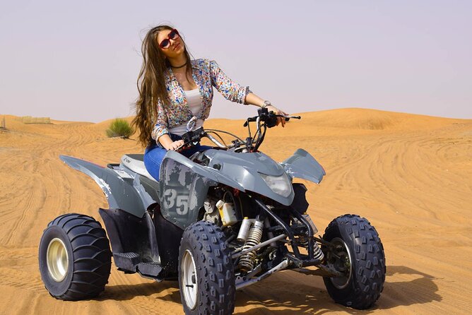 Morning Quad Biking & Red Sand Desert Safari , Camel Ride, Sand Boarding - Good To Know