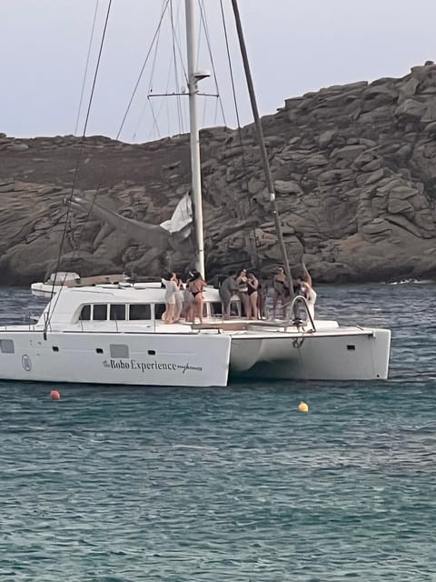 Mykonos: Day Boho Experience Catamaran Cruise - Good To Know