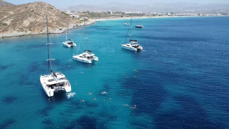 Naxos: Private Sunset Catamaran Cruise With Dinner - Good To Know