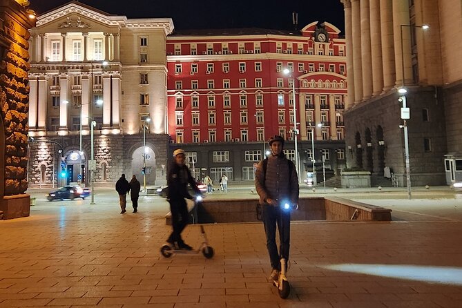 Night Sofia on an Electric Scooter - Guided Tour - Good To Know