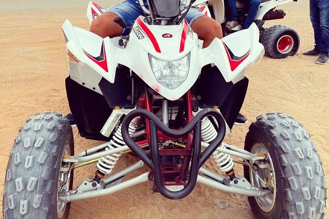 One Hour Quad Bike at Red Sand Desert Safari With Camel Ride and BBQ Dinner - Good To Know