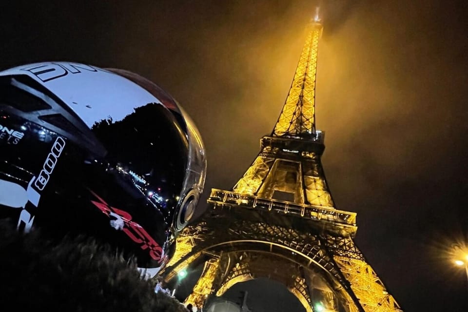 Paris by Motorcycle by Night - Key Points