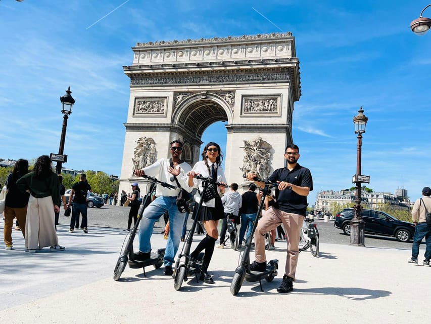 Paris: City Highlights Guided Tour by Electric Scooter - Key Points