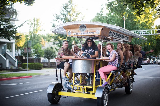 Pedal, Drink, and Bar Hop Through Sacramento on a 15 Seat Beer Bike - Good To Know