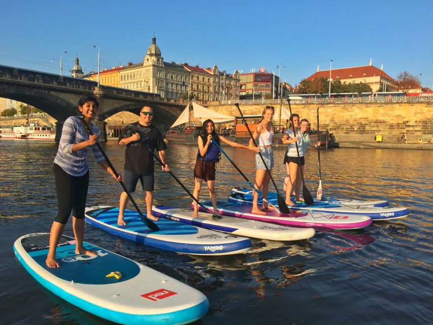 Prague: 2-Hour Paddle Boarding in the City Centre - Good To Know