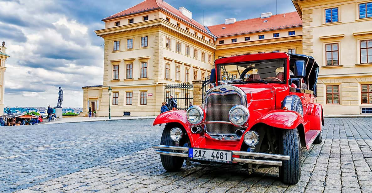 Prague Walking Tour With Vintage Car Ride and Prosecco - Good To Know