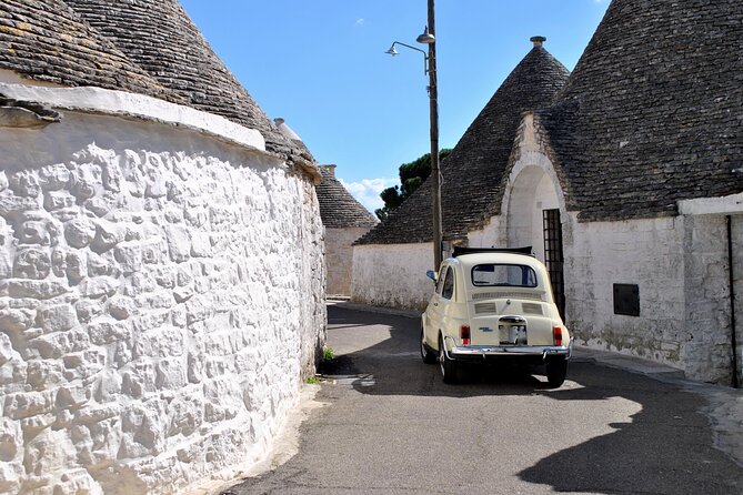 Private and Guided Tour With Vintage Fiat in Ostuni and Cisternino - Good To Know