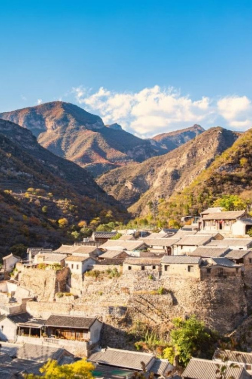 Private Day Trip to Cuandixia Village From Beijing - Good To Know