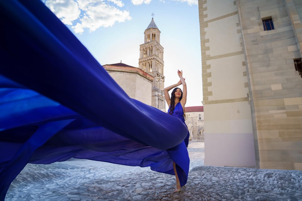 Private Flying Dress Photo Session in Split, Croatia - Good To Know