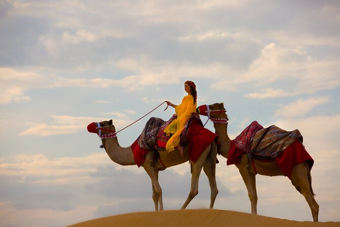 Private Red Dunes With Camel Ride, Sandboarding, Falcon & Arabic Coffee Package - Good To Know