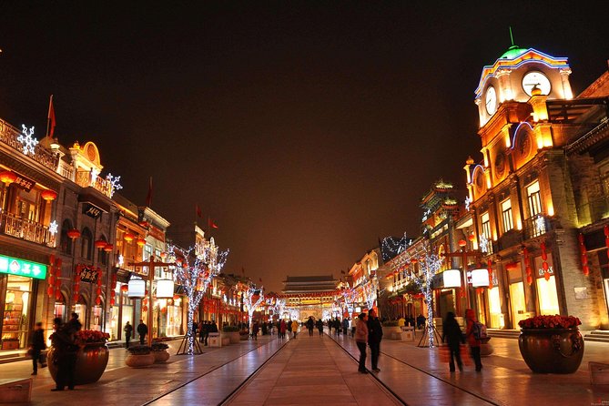 Private Tour: Tiananmen Area Night Walk With Lao She Teahouse Show - Tour Overview