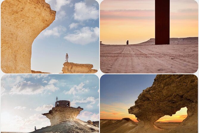 Qatar West Coast Tour to Richard Serra Sculpture and Mushroom Rock Formation - Good To Know