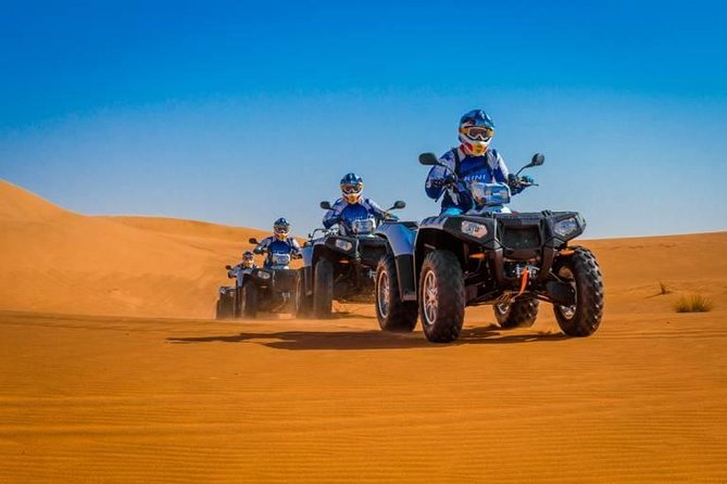 Quad Bike & Premium Desert Safari, With BBQ Dinner With 6 Shows - Good To Know