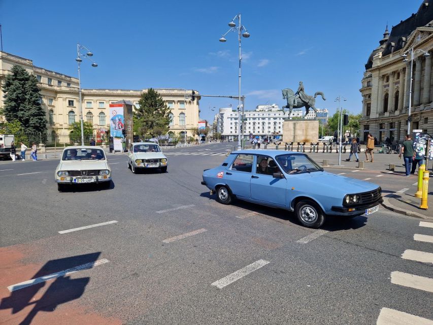 Romanian Vintage Car Driving Tour of Bucharest - 90min - Good To Know