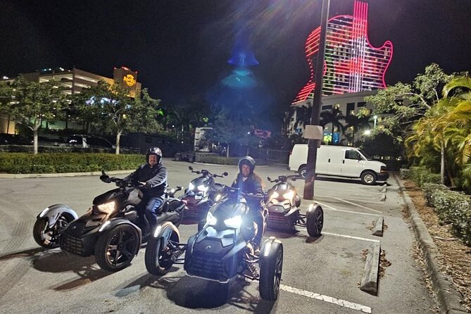 Ryker Night Tour From Hard Rock Casino to Las Olas Ft. Lauderdale - Good To Know