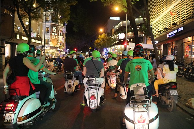 Saigon Vespa By Night Street Food Tour 4,5 Hours - Good To Know