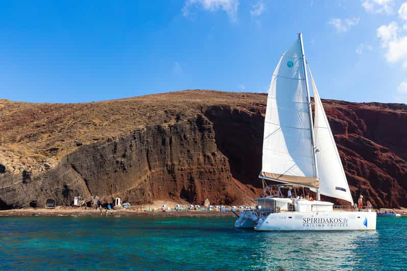 Santorini: Catamaran Cruise With Meals and Drinks - Good To Know