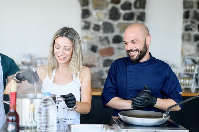 Santorini Cooking Lesson With Chef and a Bottle of Wine - Experience Overview