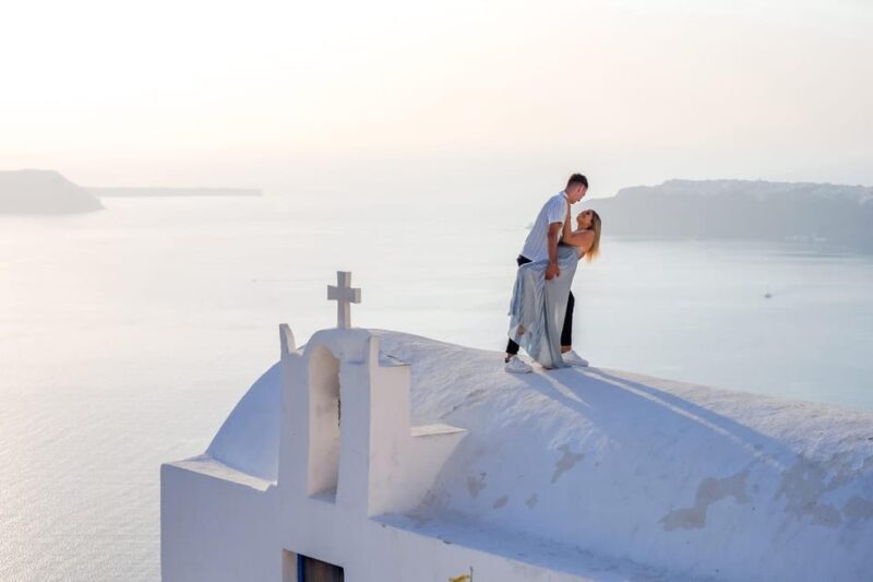 Santorini Photoshoot With Blue Domes & Caldera View - Good To Know