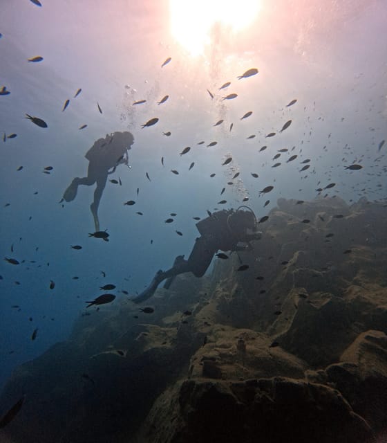 Scuba Diving in the Volcanic Caldera/shorelines of Santorini - Good To Know