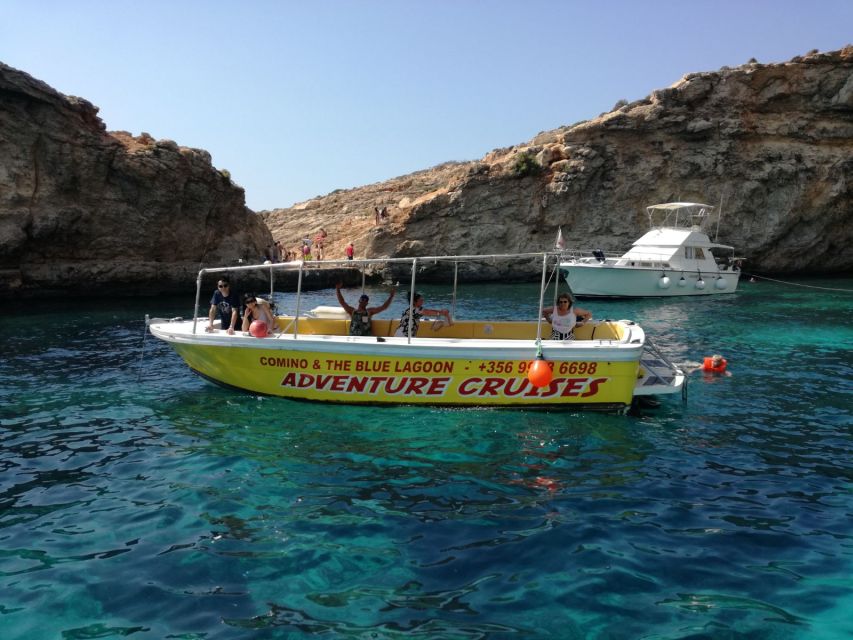 Sliema: Power Boat Trip to Comino , Blue Lagoon & Gozo - Good To Know