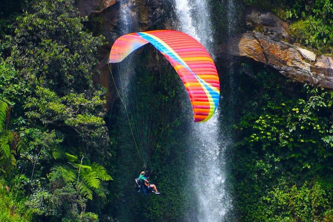 Stunning ATV 1.5hr + Awesome PARAGLIDING Over Giant Waterfalls From MEDELLIN - Good To Know